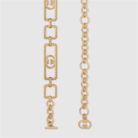 Gucci Torchon chain belt with Interlocking G